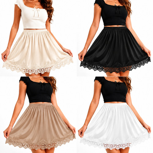 Half slip lace trim - slip,