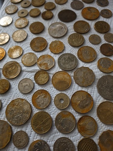 Old coins job lot - old,