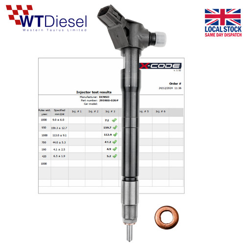 Mazda fuel injector - 6,