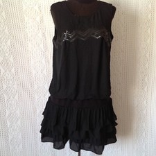 BREAL WOMEN'S BLACK DRESS SIZE 44 (ROFE01/12/01-22B)