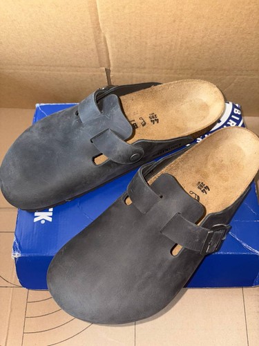 Birkenstock boston black - boston, bs