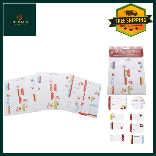 Vibrant jam jar labels - vibrant,