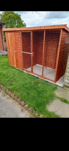 Dog kennel and run 10x4 - and,