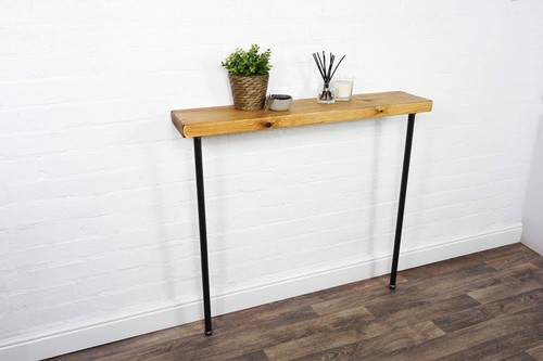 Radiator console table with - table,