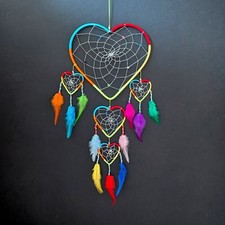 Rainbow Dream Catcher Large