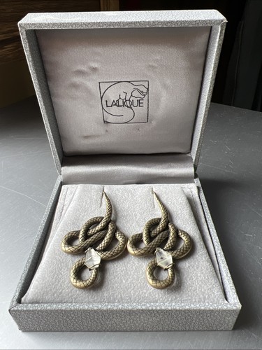 Lalique serpent drop - “serpent”,