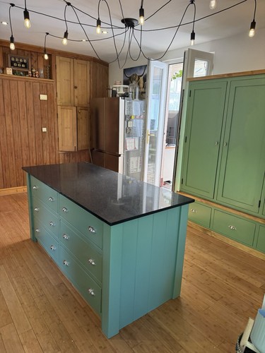 Kitchen island with matching - kitchen,