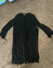 Ronald Joyce After Six Vintage Sheer Jacket Uk 12