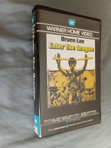 Enter the dragon warner - dragon, vhs