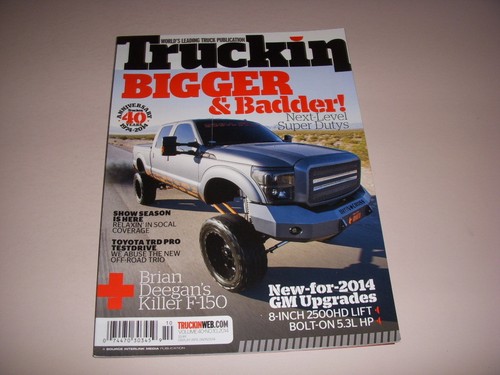 Truckin magazine august - truckin, magazine,
