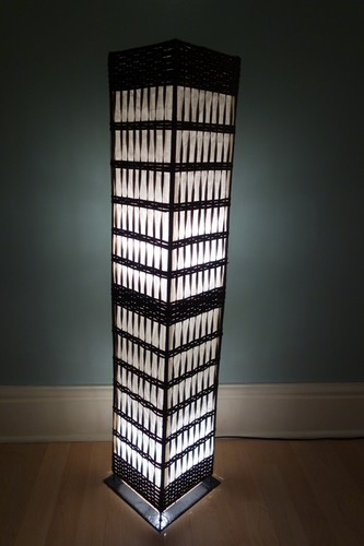 Twisted rattan balinese floor - rattan,