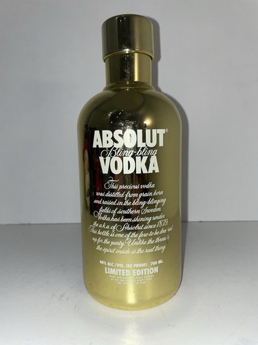 Absolute vodka aluminium - 💥,