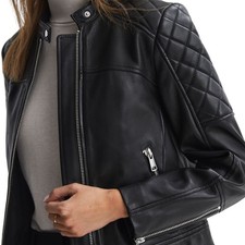 Ladies Real Leather Jacket