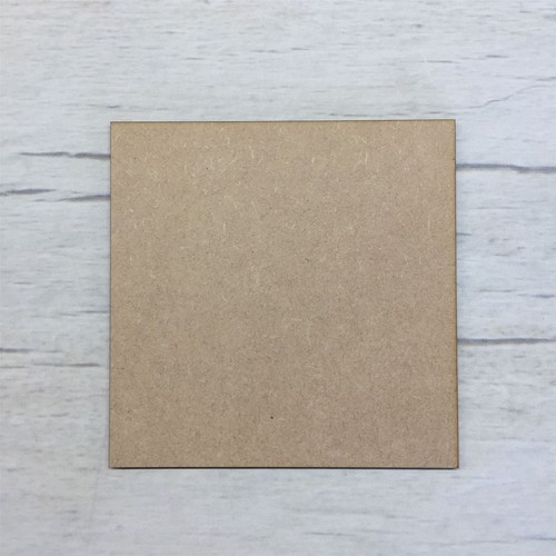 Square mdf wood base wooden - wood,