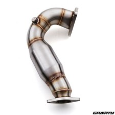 3" STAINLESS EXHAUST SPORTS CAT DOWNPIPE FOR FIAT 500 595 695 ABARTH 1.4T 08-18