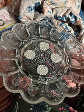 Vintage Lazy Susan Glass