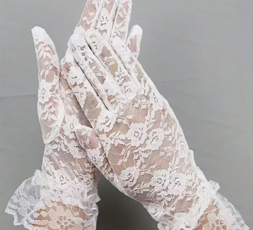 Elegant white lace wedding - elegant,