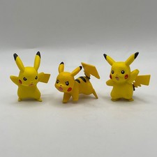 Lot of 3 TOMY Pokemon Pikachu