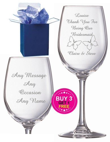 Personalised engraved wine - engraved,