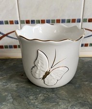 Small White Planter With