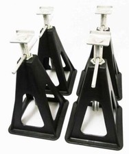 CARAVAN MOTORHOME PLASTIC STABILISING JACK STANDS set of 4 - leveller axle stand