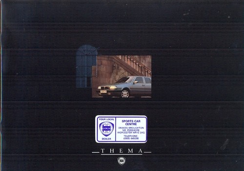Lancia thema may 1991 - thema, uk