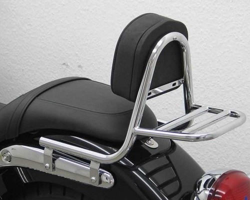 Tube sissy bar with cushion - tube,