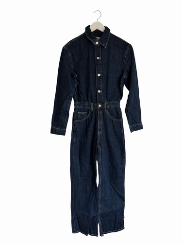 Zara denim jumpsuit boiler - zara,