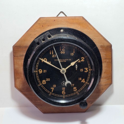 Navy military chelsea clock - navy,