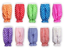 Child BLOOMERS Pantomime Polka Dot Pants Rag Doll DAME Costume Clown