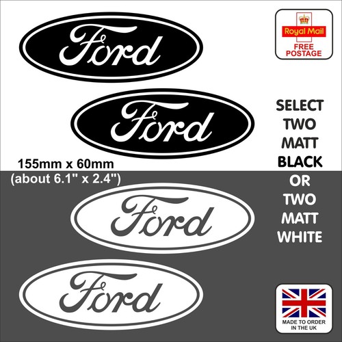 Set ford matt black - of,