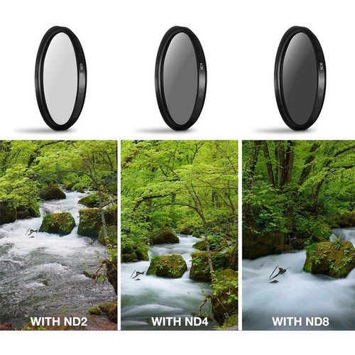 4pcs set filter nd2 nd4 - filter, nd8