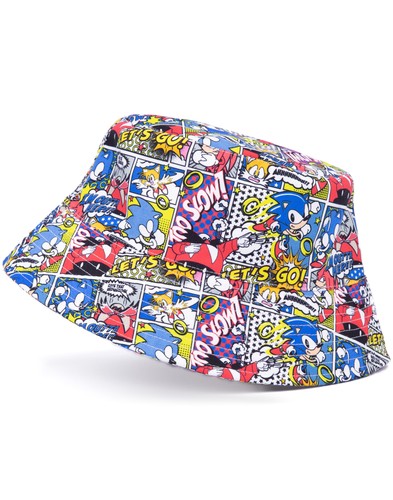 Sonic the hedgehog bucket - sonic, hat