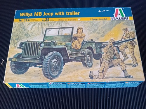 Italeri army willys - us,