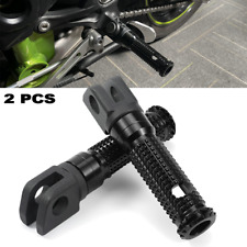 Front Footrest Footpeg For KAWASAKI NINJA 250 300 650 1000 H2 SX ZX-6R/9R ZX-14R