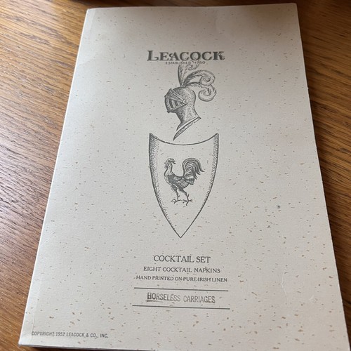 Leacock irish linen cocktail - linen,