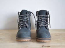 Blue Suede Tamaris Ankle