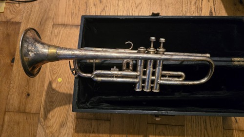 Chas foote trumpet case - foote, in