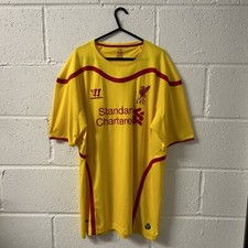 Liverpool Away Football Shirt 2014/15 Size XXL Warrior