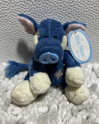 Tatty teddy and blue - and, nose