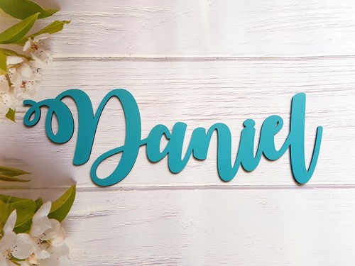 Any colour wooden name - any, sign