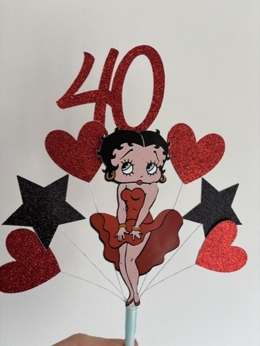 Betty boop any age birthday - boop,