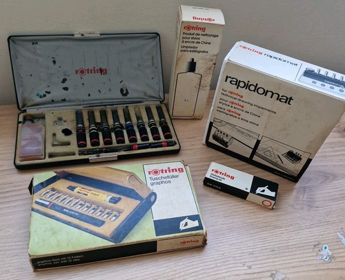 Vintage rotring lot - vintage,