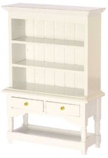 Dolls House Shabby Chic White Dresser Miniature Kitchen Dining Room Furniture