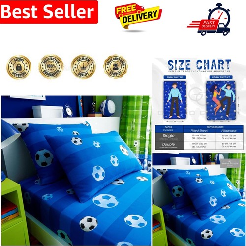 Kids football fitted sheet - kids,