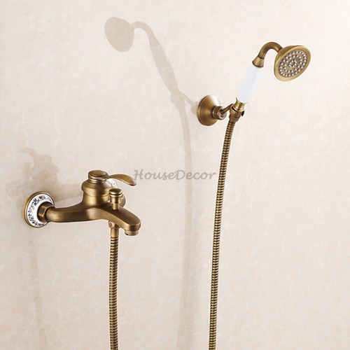 Antique solid brass wall mount - antique,