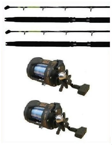 Roller tip boat rods - 2,