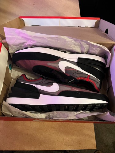 Nike waffle one - one, black/white