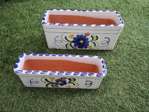 Terracotta clay plant pots - clay,