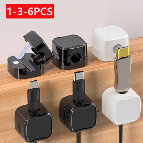 Magnetic cable clips - cable,